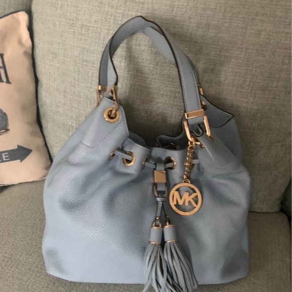 Blue Michael Kors tote bag - Picture 1 of 2